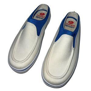 Hanes Sport Sandra Canvas Vintage Mule Size 7